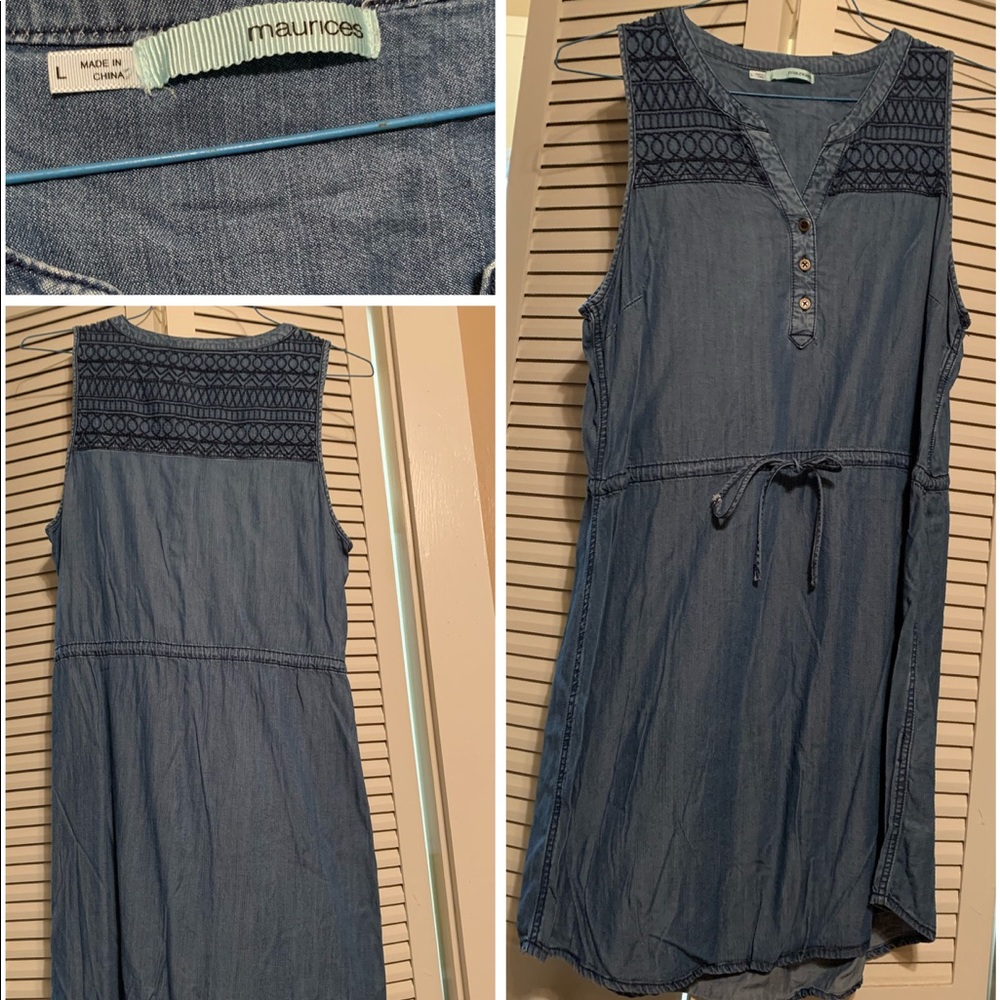 Denim dress
